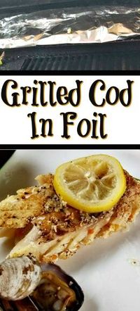 This Grilled Cod In Foil Recipe is a longtime favorite of mine! While I am an avid fish lover most of my family is not a huge fan of fish, however, Grilled Cod Fillet is something they will all eat! Grilled Cod In Foil Ingredients: Cod Fillet Sliced Lemons Minced Garlic Salt Pepper Tin Foil how to grill cod In Foil:Spray your foil with some nonstick spray to make sure your Cod fillet won’t stick while grilling.Now, protip if you are having issues finding Cod at your stor…