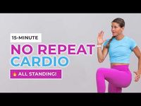 15 Minute Beginner HIIT Workout (No Equipment, No Repeats) - YouTube