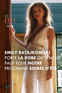 Emily Ratajkowski affiche un look canon, que l’on copie, évidemment. Photos et explications.