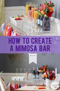 If you are throwing a party or celebrating a holiday, it’s always more memorable with some kind of unique element. And since cocktails and parties go hand in hand, you can kill two birds with one stone by creating a mimosa bar at your next event! Since there are so many variations to a mimosa it’s a fun way for guests to play with different flavor combinations and create a drink that’s unique to them. Follow along as eBay shows you how to create your own personal mimosa bar!