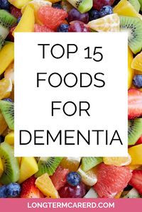 Do you or a loved one have Dementia? Find out the recommendations from a Registered Dietitian what foods a dementia patient should be eating.