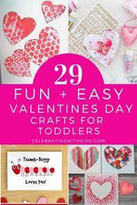 29 fun and easy valentines day crafts for toddlers