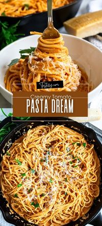 Fast Prep: Creamy Tomato Pasta Dream - Tastilly