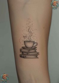 The Enduring Charm of Book-Themed Tattoos 85 Designs: A Tribute to Literary Love - inktat2.com