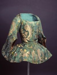 Casaca (Jacket), Spain, French silk, ca. 1730 -1740  CE000619 (c) Museo del Traje