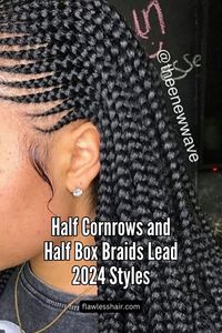 No matter how deep you’re in love with your cornrows and box braids, you should keep them for no longer than 6 weeks due to potential hair breakage. Also, if they’re installed too tightly, they can strain the scalp which is something you would want to avoid. @ghanaianhairstyles