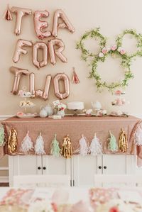 TEA FOR TWO | PRESLEY’S SECOND BIRTHDAY DECORATIONS + PARTY IDEAS!