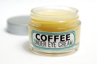 Natural Handmade Coffee Eye Cream - Relieves tired, puffy eyes and helps to combat the effects of aging. Buy it or DIY it!