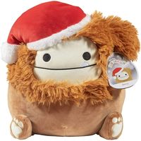 Squad Up with Squishmallows Meet Benny the Big Foot! This ultra-collectible and ultra-squeezable bigfoot plush is made of high quality and marshmallow soft materials. The detailed 12-inch Bigfoot plush features a festive hat! This soft and adorable big foot plush is the perfect gift for kids that love stuffed animals! Cuddle and squeeze your Squishmallow plush in the car plane or at home during a movie marathon. Authentic Squishmallow 12-inch Benny the Big Foot Squishmallow Machine washable and dryable Size: 12".