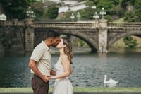 Couple Photoshoot at the imperial palace in Tokyo. Book a photographer to capture this very special moment of your life in Tokyo