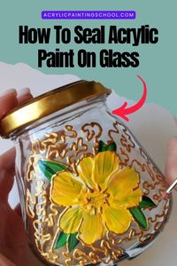 Discover the art of using acrylic paint on glass with this simple guide. I share a step-by-step tutorial on how to use acrylic paint on glass + the best 9 acrylic paint for glass!