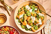 Cantaloupe and Cucumber Salad