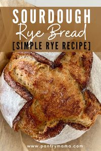 Sourdough Rye Bread Recipe