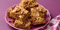 Make Salted Caramel Pretzel Blondies This Weekend