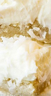 Coconut Cream Sugar Cookie Bars