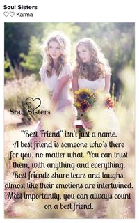 I have many sweet friends that I'm blessed to know and love but only a few do I share my deepest feelings with.