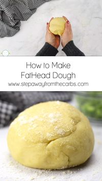 Here's how to make FatHead Dough - a useful low carb, keto, gluten free, and high fat recipe!