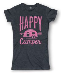 Look what I found on #zulily! Heather Blue 'Happy Camper' Tee #zulilyfinds