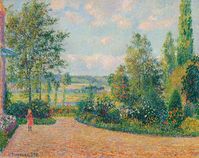 Camille Pissarro - The Garden of Octave Mirbeau