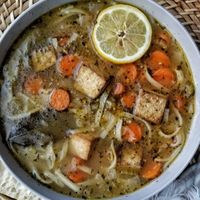 Go for a Vegan Chicken Noodle Soup with Tofu the next time you’re craving something comforting and warm! Ready in just 40 minutes and made with pantry-friendly ingredients.