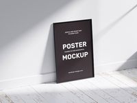 Poster frame mockup - Instant Download