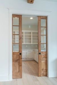 Combining inspiring wood pieces such as custom built wooden doors into your home can really add warmth and a timeless look that will last for years to come.  These doors are custom built so if you don't see the dimensions you need listed send me a message and I can get you a quote.  Please let me know if you need the doors pre-hung so I can get you a quote and create a custom order. Glass options: prices listed are for clear glass, but other glass options are available such as reeded, glacier, f