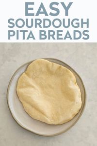 Sourdough Pitas