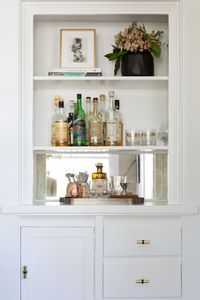 How to Create A Stylish Bar Space Sans the Cart