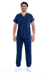 Please Note: Our sizes may not correspond with US size charts. Please check our Super10 size chart as Super10 sizes are smaller than typical US sizes. 5 Reasons to Buy A Soft Anti-Wrinkle Men's Lycra Viscose Scrub Set From Super10 Medicals Suitable for doctors, nurses, lab techs, pharmacists, veterinarians, students, physician assistants, nurse practitioners, surgeons, dentists, pathologists, pediatricians, obstetricians, radiologists, physical therapists, office managers, teachers, hygienists,