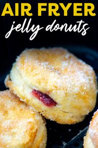 Air Fryer Jelly Donuts