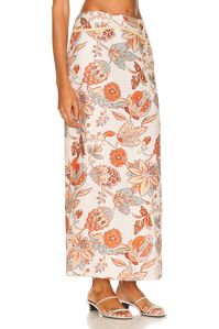 SIR. Noemi Midi Skirt in Desert Wildflower | FWRD