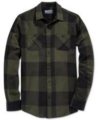 American Rag Men's Buffalo Plaid Flannel Shirt