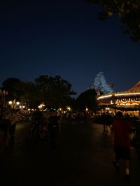 Anaheim, California #TheView #MatterhornMountain #DisneyAtNight #Disneyland #Caraosel #California