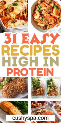 Discover delicious and family-friendly high protein recipes that everyone will love! From savory chicken dinners to hearty salads, these high protein meals are packed with nutrition. These easy-to-make, high protein dinenrs will satisfy even the pickiest eaters!