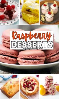 This Raspberry Dessert collection includes over 40 desserts so you are sure to find the perfect raspberry dessert to suit your tastebuds and occasion! From no-bake treats to savoury options that double as appetizers, this collection has it all!