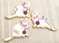 cat shaped sugar cookies - Google Search