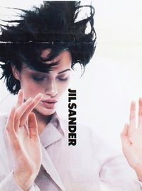 Shalom Harlow for Jil Sander SS95 Craig McDean