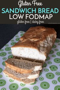 This gluten free sandwich bread recipe has a soft, fluffy texture and moist crumb that will keep you coming back for more! It's easy and delicious, and dairy free and low FODMAP. Enjoy eating again! #glutenfree #dairyfree #bread #lowfodmap #glutenfreebread #refreshingbytes