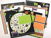 This is a PDF copy of the instructions for how to make these six 12”x12” Halloween Pumpkin Party Scrapbook Pages. The instructions are easy, step-by-step and include full color photos of each page. Perfect for pictures of family, costumes, the pumpkin patch, a party, trick or treating and friends!