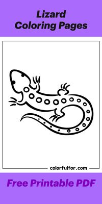 You will find 16 all-new Lizard coloring pages that are completely free to print and download. These free printable lizard coloring sheets combine learning and creativity in an exciting activity. Perfect for young reptile enthusiasts, our diverse collection features geckos, iguanas, and more. This kid’s craft isn’t just entertaining; it develops fine motor skills and sparks imagination. From simple outlines for toddlers to intricate designs for older kids, there’s something for everyone. These printables are ideal for rainy days, classroom projects, or quiet time at home. Grab your coloring tools and transform these black-and-white lizards into vibrant, personalized artwork.