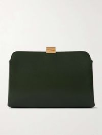 THE ROW Amazon leather clutch | NET-A-PORTER