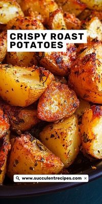 Make your holiday feasts unforgettable with these Ultimate Crispy Roast Potatoes! Tossed in herbs and spices, they’re roasted to perfection for a mouthwatering addition to any festive meal.