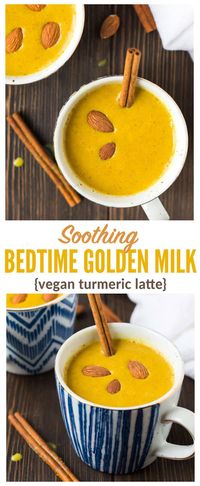 Traditional golden milk recipe with almond milk. Learn how to make an easy turmeric milk recipe for inflammation and better sleep.