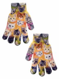 Galaxy Cats Gloves