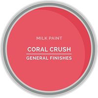 Available in 26 colors, General Finishes Milk Paint is a high quality interior/exterior pre-mixed paint. Not a true "casein based milk paint" but a modern version of old world paint with a strong mineral base. It is adaptable and UV resistant. It may be applied via brush or spray and possesses excellent flow and leveling properties. You can mix it, lighten it, distress it, glaze it, layer different colors or antique it - perfect for upcycling or repurposing furniture.