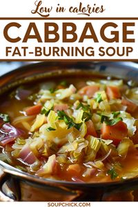 Enjoy a simple Cabbage Fat Burning Soup recipe that aids in weight management. This hearty soup is packed with nutritious vegetables and flavorful broth, perfect for a healthy diet. Visit our site to learn how to prepare this easy and effective soup in your kitchen. Save this pin for later to start cooking your way to a healthier lifestyle today!