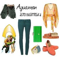 Aquaman Inspired Outfit by cha0tic-captain on Polyvore featuring art