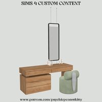 the sims 4 custom content cc furniture decorative comfort bedroom dressing room chair desk chair dining chair vanity table