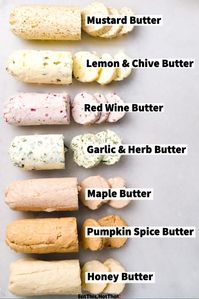 WE USED OUR HEALTHY & DELICIOUS FLAVORGOD SEASONINGS TO ADD DELICIOUS FLAVOR TO THESE COMPOUND BUTTER RECIPES!😍🧈 Healthy Recipes, Steak Butter Recipes, Foodie Recipes, Wine Butter Recipes, Honey Butter Recipes, Garlic Herb Butter Recipes, Meal Prep, Food Prep, Healthy Dinner Recipes, Easy Dinner Recipes, Cooking Hacks, Cooking Tips, DIY Butter Recipes, DIY Food, Foodie, Family Dinner Recipes, Healthy Meal Prep, Keto Recipes, Paleo Recipes, Home Chef, Low Carb Recipes, Butter Recipes, Food Porn