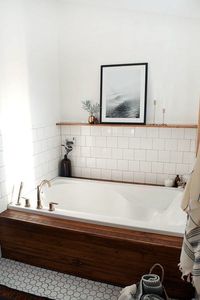 modern vintage bathroom